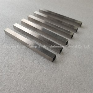 Good wear resistant hard metal square bars tungsten  strips